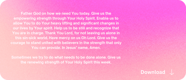 Hello Holy Spirit